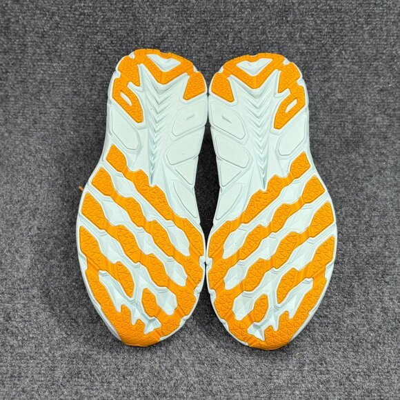 Hoka Clifton 8 Running Shoes Women's 9.5 Blanc De Blanc Athletic Run Training - Picture 11 of 13